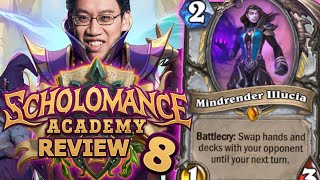 ALL 63 REMAINING CARDS  Scholomance Academy Review 8  Hearthstone [upl. by Ahsilrac]