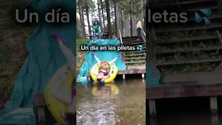 UN DÍA NORMAL EN LAS PILETAS  A day in the pool 💦 humor risa viral funny funnyvideo comedia [upl. by Catherine434]