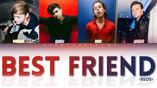 5SOS  Best Friend  color coded lyrics [upl. by Shirleen]