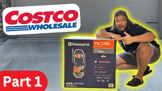 NEW Unboxing Husqvarna Gas Pressure Washer from Costco [upl. by Chance]