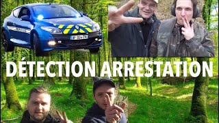 DÉTECTION DANS UN BOIS QUI TERMINE À LA GENDARMERIE [upl. by Ahsrat]