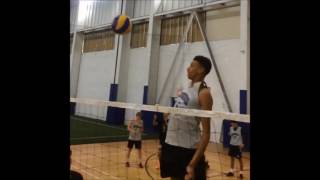 Daenan GyimahCrazy Jumps 372cm  Young King Volleyball [upl. by Millicent]