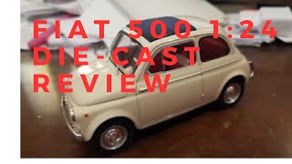 ENG die cast review 500 Centauria edicola 124 English [upl. by Ahsram]