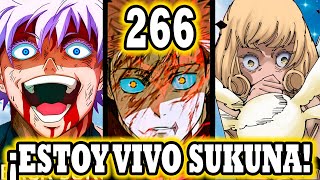 Jujutsu Kaisen Manga 266 Pre Spoilers  Sukuna NO Es El FINAL ¡Angel Es La SALVACIÓN De GOJO [upl. by Haletky]