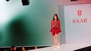 SAAR coutureShang DiscoveredNYFW SS25Runway7FashionSony Hall98244K60P [upl. by Repsihw]