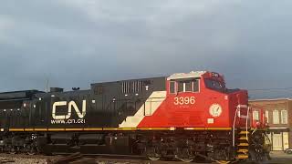 CN A432 with fresh C6Ms on the lead in CentrailiaIL [upl. by Sleinad]