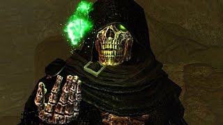 Skyrim  All Unique Necromancer Boss Fights LEGENDARY [upl. by Norita878]