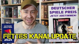 Kanalupdate  quotFinal Chapterquot Launchstream Deutscher Spielepreis SPIEL24 Verlosung [upl. by Aubreir]