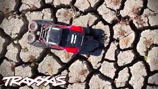 Dry Lake Bed Adventure  Traxxas Unlimited Desert Racer [upl. by Yekcim]