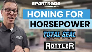 quotHoning For Horsepowerquot by Total Seal Piston Rings [upl. by Asilla]