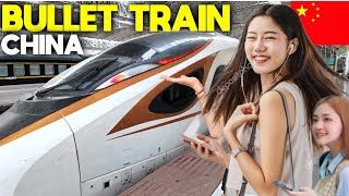 Riding the WORLDS FASTEST Bullet Train From Beijing to Shanghai 🇨🇳 China [upl. by Ennairek]