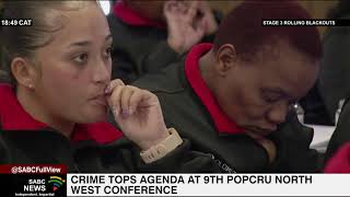 Crime tops agenda at 9th Popcru North West conference [upl. by Rhines157]