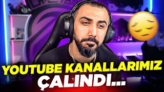 EKİBİMİN YOUTUBE KANALLARI ÇALINDI 😡 YETER ARTIK [upl. by Annagroeg]