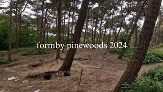 Formby pinewoods 2024 mtb riding [upl. by Navinod84]