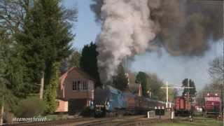 Bittern Charter Severn Valley Railway 260312 [upl. by Hcelemile]