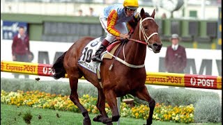 Sunline amp Greg Childs  Gr1 2000 Cox Plate [upl. by Nikolas]