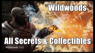 God of War All Secrets and Collectibles in Wildwoods [upl. by Alik]