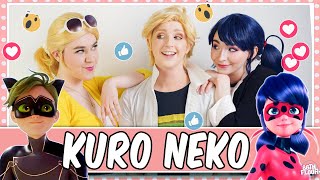 Cosplayers React to Miraculous Ladybug  Kuro Neko 🐈 [upl. by Rabiah]