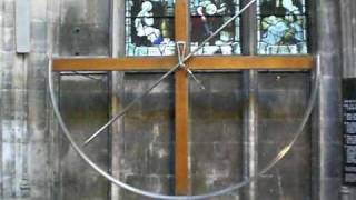 Chaotic pendulum in St Mary Redcliffe [upl. by Gard]