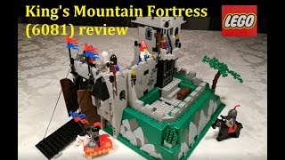 LEGO kings mountain fortress 6081 review Ghost included [upl. by Roid]