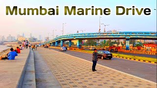 Mumbai Marine Drive 🌹मुम्बई मरीन ड्राइव 👍 Most beautiful Place ♥️ Mumbai marine drive [upl. by Fruma]