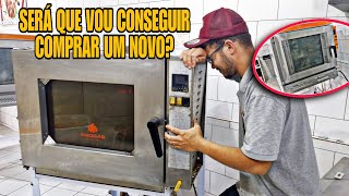 MEU FORNO QUEBROU  VLOG NA PADARIA [upl. by Perot93]