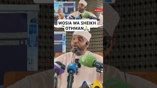 🤔WOSIA WA SHEIKH OTHMAN KWA VIJANA🕌🙏💥 globaltv viralvideo shortsvideo trending breaking live [upl. by Nyrroc]