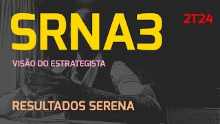 24082024  Visão do Estrategista  Resultados Serena 2T24  SRNA3 [upl. by Celie]