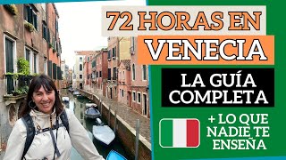 🇮🇹VENECIA en 3 DÍAS  Qué VER en Venecia Italia 2024 [upl. by Luapnoj]