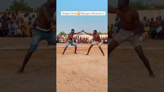 Shagon Auta 🆚 Bahagon Alikansila Jr sports boxingevent africa dambe shorts ufc [upl. by Terej]