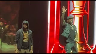 50 Cent brings out Eminem in Detroit quotPatiently Waitingquot Sep 17 2023 [upl. by Atnima]