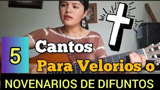 5 Cantos Para velorios o NOVENARIO DE DIFUNTOS [upl. by Grof]