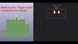 Making A KiCad Edge Card Footprint [upl. by Eissert]