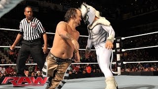 Los Matadores amp El Torito vs Jinder Mahal Drew McIntyre amp Hornswoggle Raw April 21 2014 [upl. by Bord]