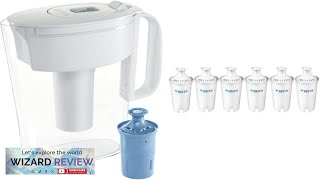 Brita Water Pitcher Bundle with Elite Filter  Standard Replacement Filters Reduces Review [upl. by Otsuaf189]