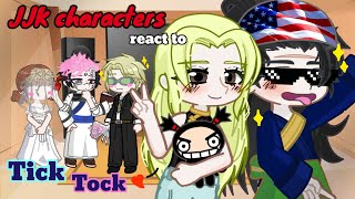 👻jujutsu kaisen👻 characters react to tick tocks  part 1 [upl. by Morita118]