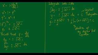 EQUATIONS OF FIRST ORDER AND HIGHER DEGREE Equations solvable for quotpquot Equations solvable for quotyquot [upl. by Ecad123]