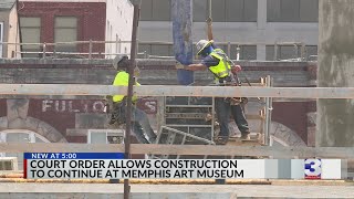 Ruling means Brooks Museum can continue construction downtown [upl. by Siclari253]