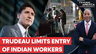 Canada Announces Immigration Cuts Affecting Indian Workers and Students  Firstpost America [upl. by Anahtor]