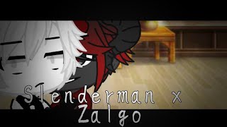 Slenderman x Zalgo Not reallyGacha Club [upl. by Ettennaej]