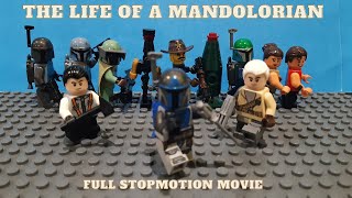 Lego The Life of a Mandalorian Lego Star Wars Stop motion Movie [upl. by Tenay]