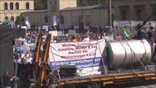 BDM Grosse Kundgebung auf dem Odeonsplatz München am 01 09 2015 Teil I [upl. by Jecon259]