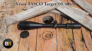 Visor Tasco target 1040x50  BlackRecon [upl. by Monney]