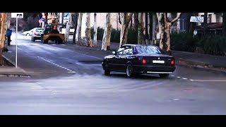 The Notorious BIG amp 2Pac  Sideways  BMW E34 M5 Illegal Drift Giorgi Tevzadze [upl. by Anitsuj]