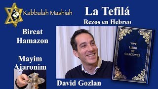 Tefila por David Gozlan Mayim Ajaronim y Bircat Hamazon [upl. by Carnes286]