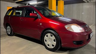 2005 Toyota Corolla E120 16 110HP Review – Exterior Interior Start Up Features [upl. by Ahsinnek]