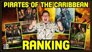 All 5 Pirates of the Caribbean Movies Ranked [upl. by Nanahs]