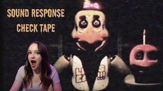 CHICAS SCARIEST FNAF VHS TAPE  Sound Response Check [upl. by Kaiulani]