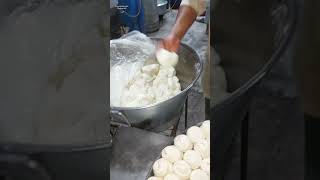 A Roadside Man Pre Making Of Prathas In Pakistani StreetFood shorts viralvideo streetfood [upl. by Colet]