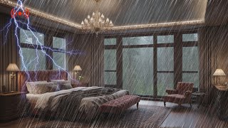 LIVE 🔴 RAINDROP SERENITY  Sleep Therapy and Relaxation Sounds  Rain Sounds for sleeping [upl. by Ayrb]